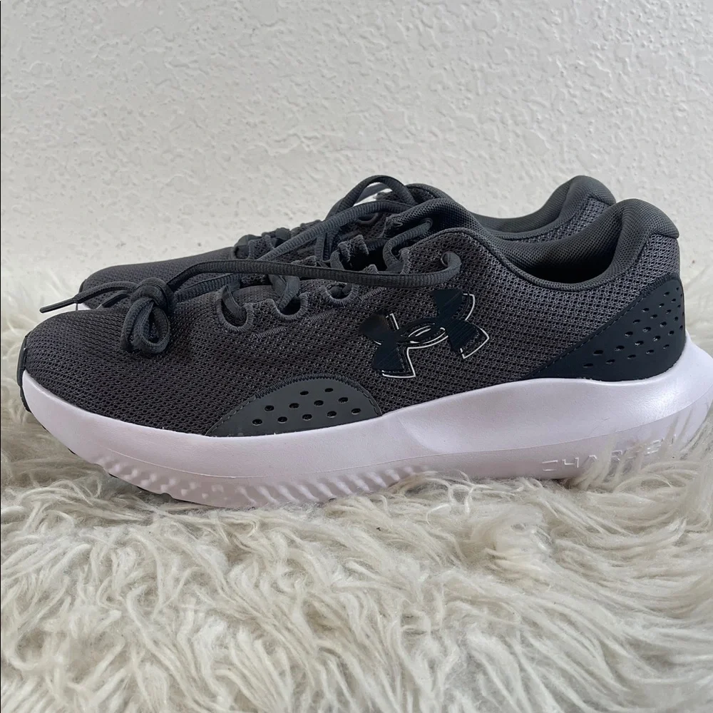 Under Armour Charged Surge 4 'Castlerock Anthracite' Running Shoes Size 11 NEW - Picture 7 of 14